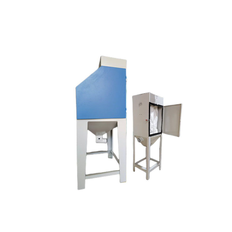 Small Cabinet Dry With Wet Manual Machine To Clear Rust Car Rust Removing Sandblaster