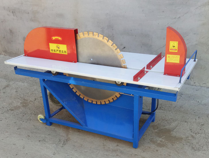 Engineering Automatic Dust Removal Lightweight Brick Foam Brick Cutting Machine Electric Bench Aerated Brick Cutting Machine