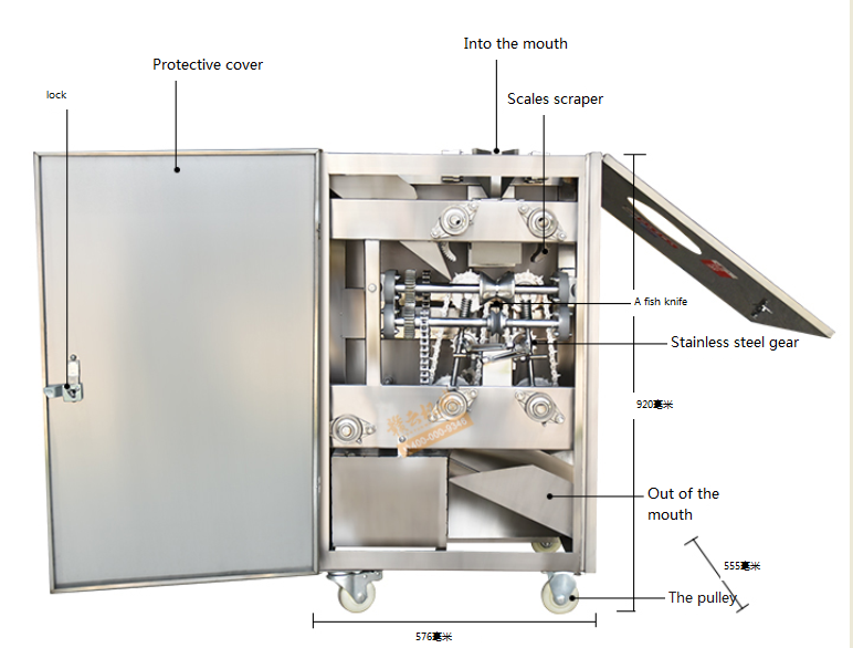 Automatic High Efficient Fish Killing Scaling Gutting Machine Stainless Steel Fish Killing Gutting Cleaning Machine