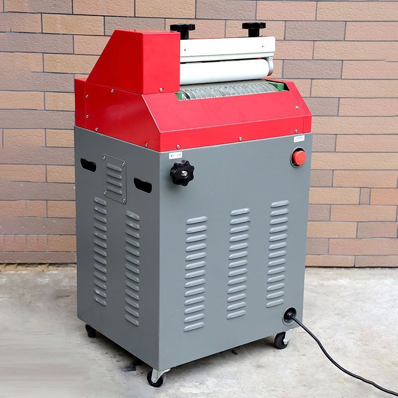 30CM 40CM Desktop Glue Hot Melt Gluing Machine Hot Melt EVA Glue Coating Roller Machine For Wallpaper And Gift Box Gluing