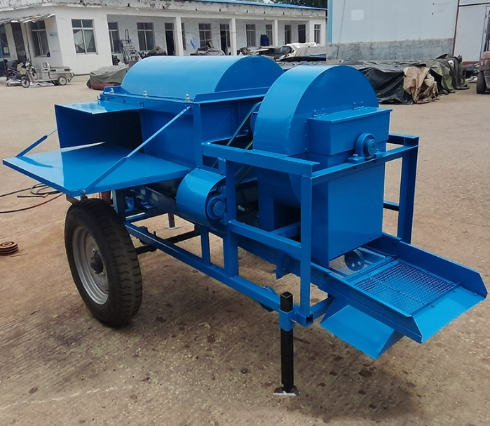 Wheat Sorghum Beans Grain Thresher Grain Buckwheat Rice Rapeseed Soybean Mung Bean Broad Bean Thresher Machine Harvester