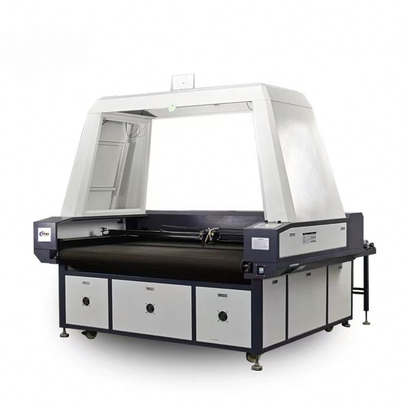 Large Format Leather Fabric CNC Laser Cutter Metal Fiber Engraving Laser Cutting Machine With CO2 Laser Tube