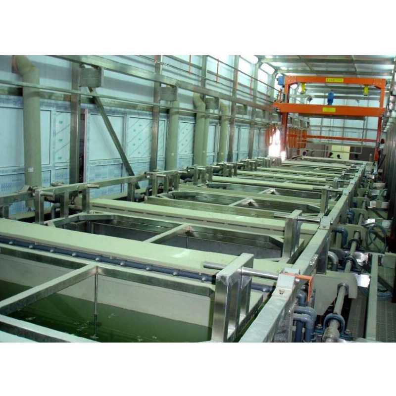 Electroplating Equipment Rack Zinc Copper Nickel Chrome Anodizing Aluminum Plating Machine Fully Automatic Production Line