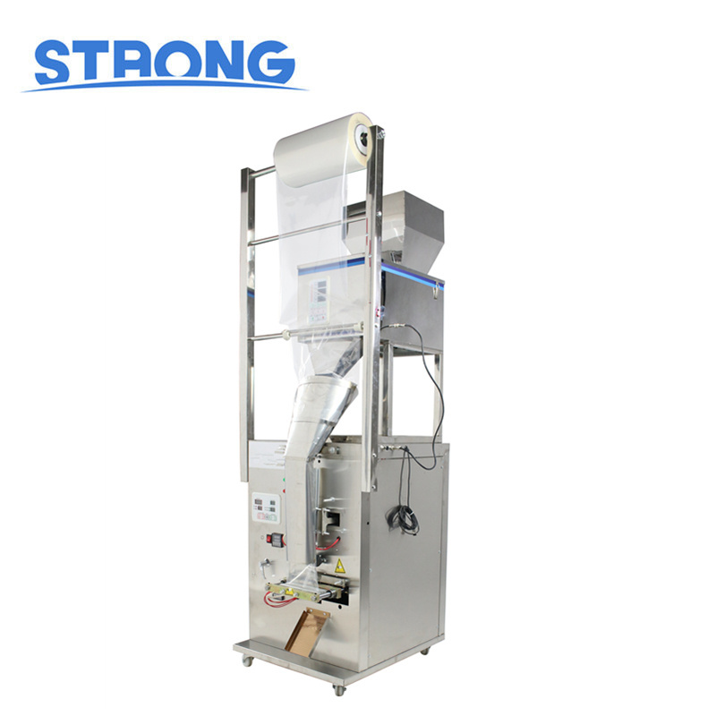 10-999G Multi-Function Automatic Vibration Weigh and Filling Powder and Granule Grain Salt Sugar Rice Sachet Packing Machine