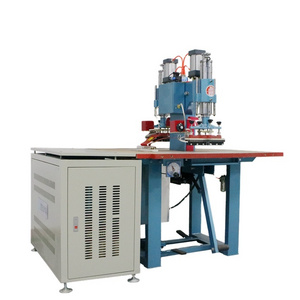 Double Station 5-8KW Double Head Pneumatic High Frequency Welding Machine for PVC Plastic Welding