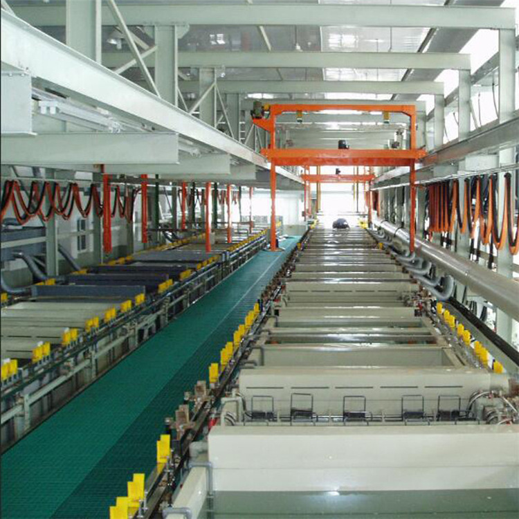 Electroplating Equipment Rack Zinc Copper Nickel Chrome Anodizing Aluminum Plating Machine Fully Automatic Production Line