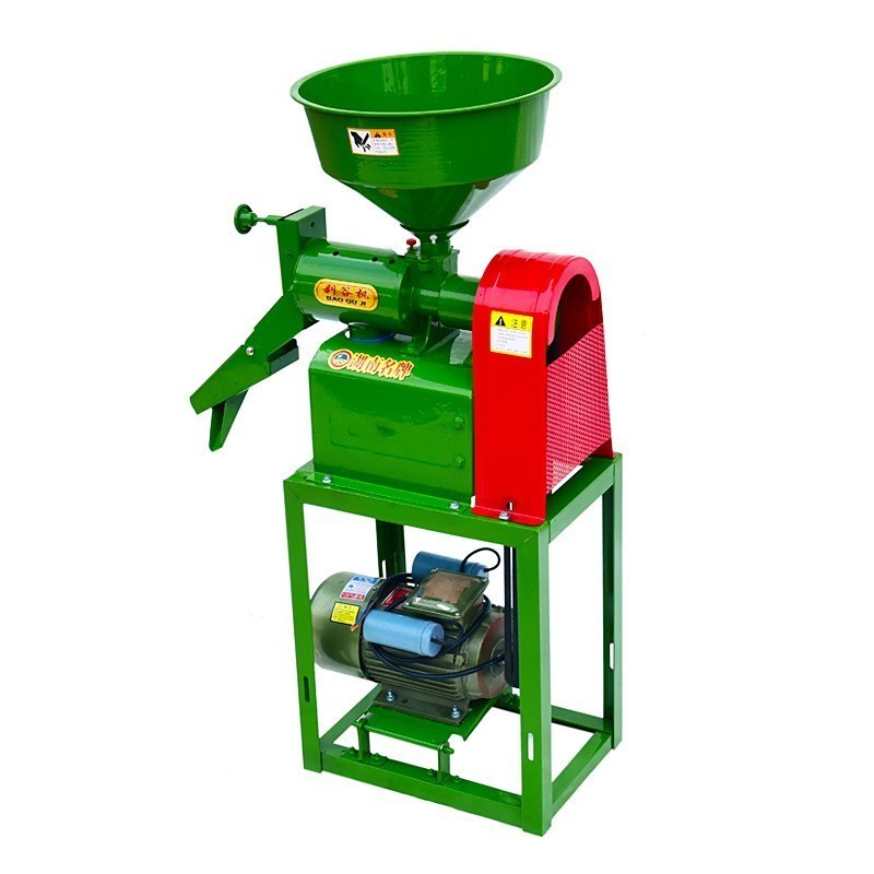 Factory price Intelligent Rice mill machine automatic grain huller electric rice husker home use rice milling hulling machine