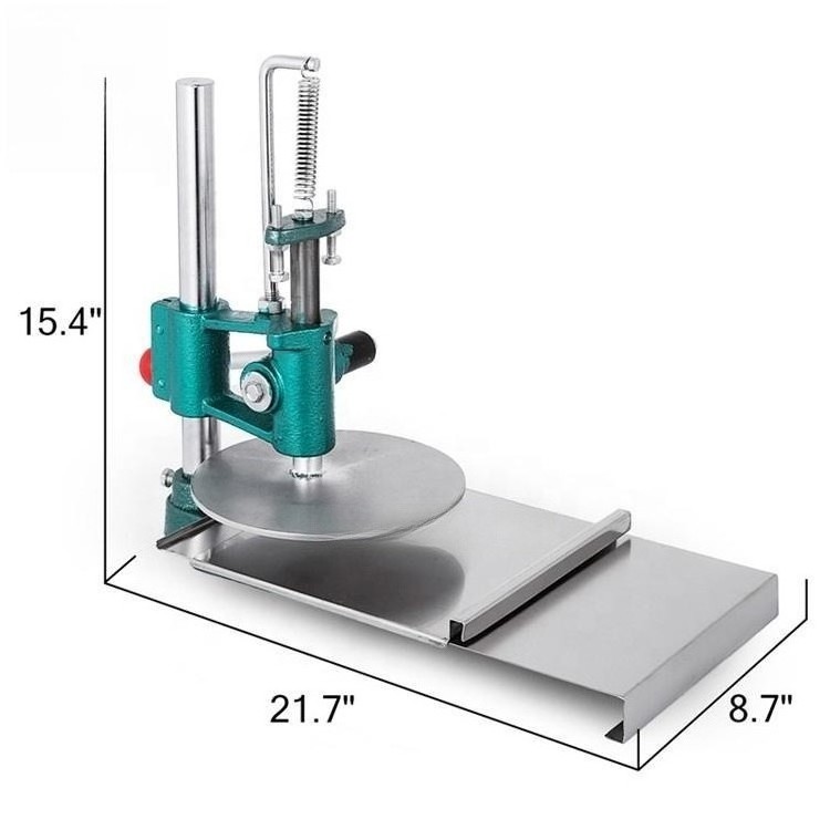 Press Cake Machine Commercial hand pizza dough press machine Manual Hand Pizza Dough Flattening Press