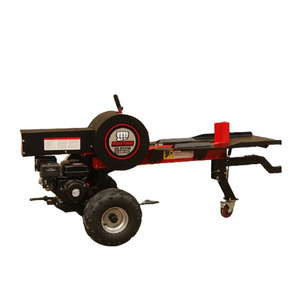 Forestry Hydraulic Log Splitting Machine Manual Gasoline Logging Machine Household Horizontal Highefficiency Wood Cutter