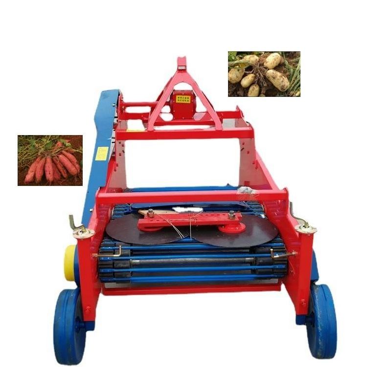 Agricultural Automatic Sweet Potato Potato Digging Harvester Household Garlic Carrot Peanut Tractor Harvester