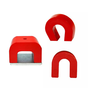 Factory Red Cast AlNiCo Permanent U Shaped Horseshoe Magnet