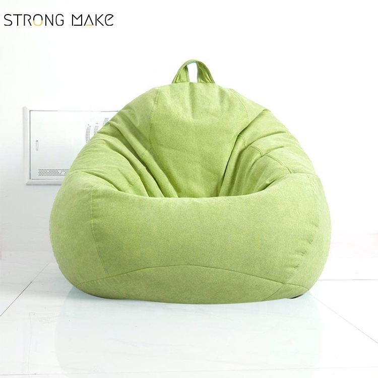 Wholesale Colorful Custom Lazy Sofa Round Foldable Single Tatami Round Big Lazy Bean Bag Sofa Chair with filling