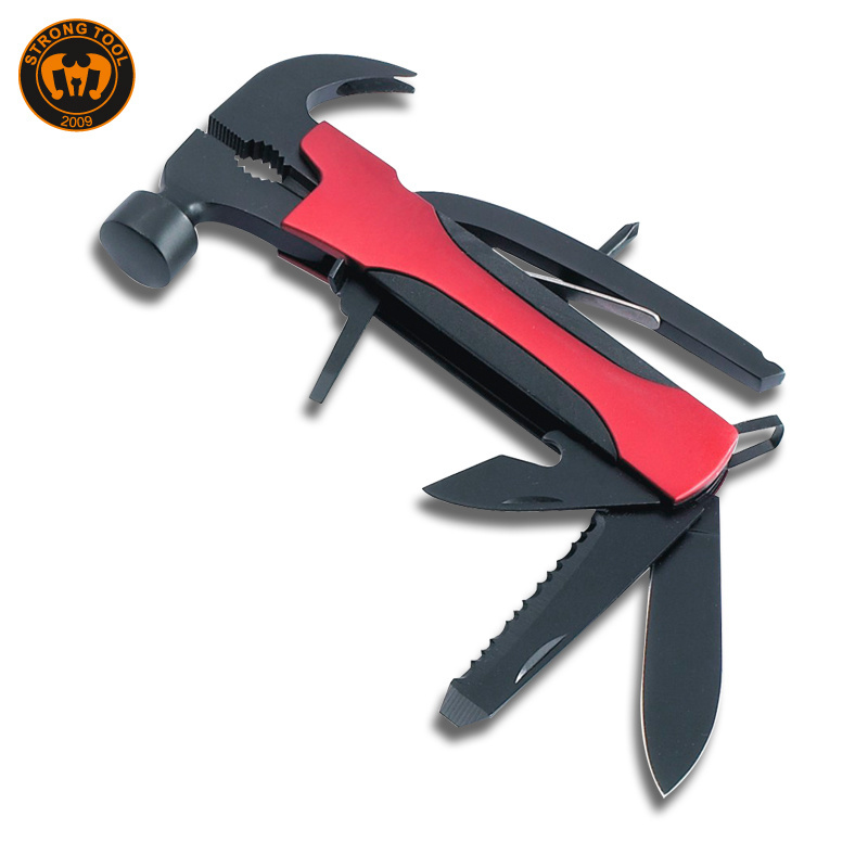 Custom 7 In 1 Tool Mini Multifunctional Jack hammer Knife Stainless Steel Multi Function Hammer