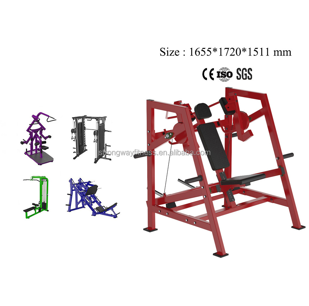 commercial gym equipment body building fitness gym equipment plate loaded strength pullover arm machine