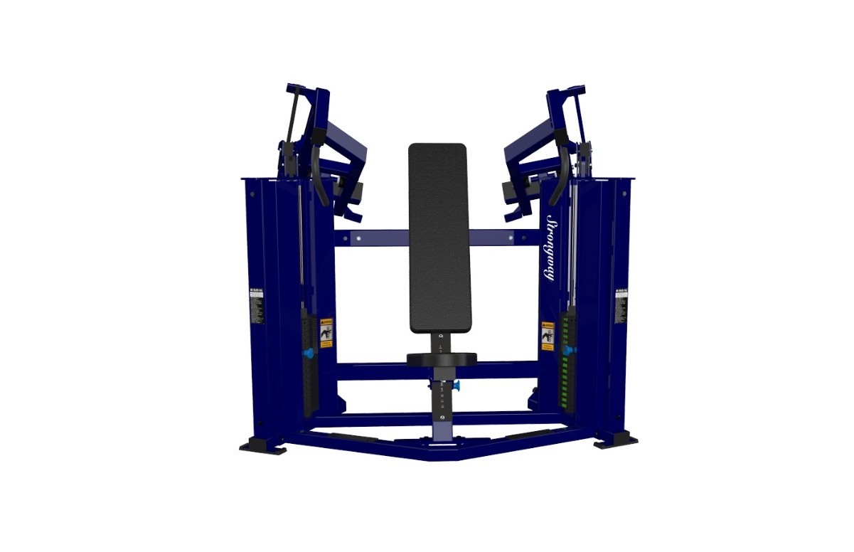 Wholesale commercial gym equipment Pin Loaded strength MTS Hammers equipment Decline Press with double weight