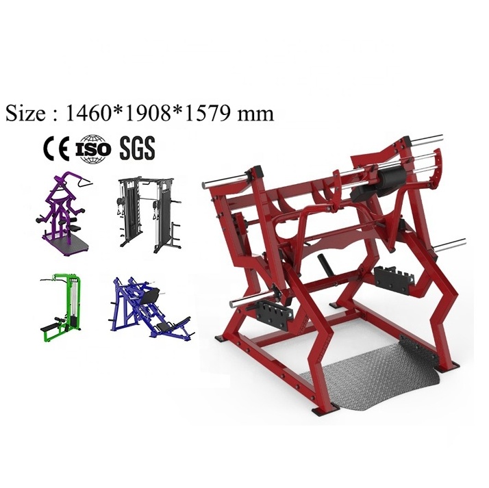 commercial gym Equipment Plate Loaded Shark Squat Power squat pro for workout leg exercise Pro pendulum squat machine