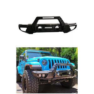 Factory Sales Jeep Wrangler jl Accessories 2018+ Bumper Para Autos Black Wrangler Bumper