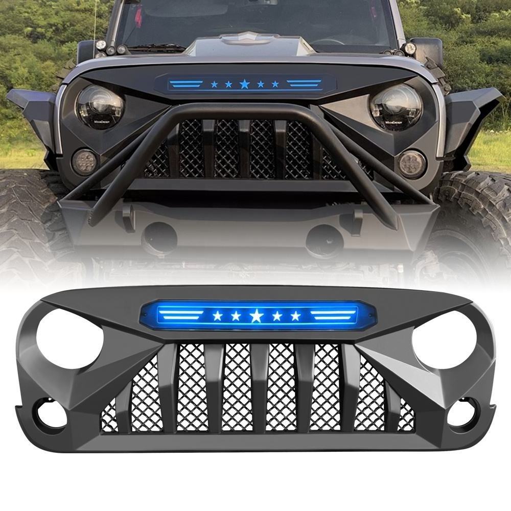 High Performance Front Grill jk Jeep Wrangler 2017 Auto Parts Front Grille