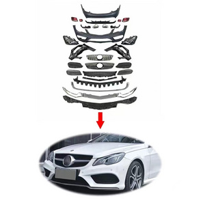 Automotive Parts Car Bumpers Front Headlights Tail Lights Mercedes Benz 2009+W207 E-Class Coupe Upgrade 2016 C207 Car Kit