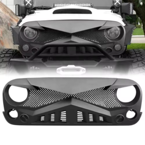 Auto Parts Front Bumper Grill Black Grille Car Front Grill for Wrangler jk 2007-2017