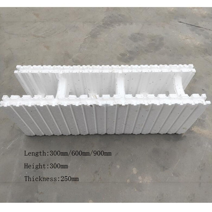 EPS Straight Wall Panel modular Insulated Concrete Forms ICFs Blocks