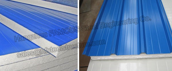 Enclosed Patio use Easy Installation Best Price Eps Sandwich Panel For Roof