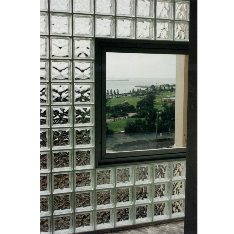 Popular Glass Bricks for Windows and Doors Building Material Construction Glass Titles Crystal Block