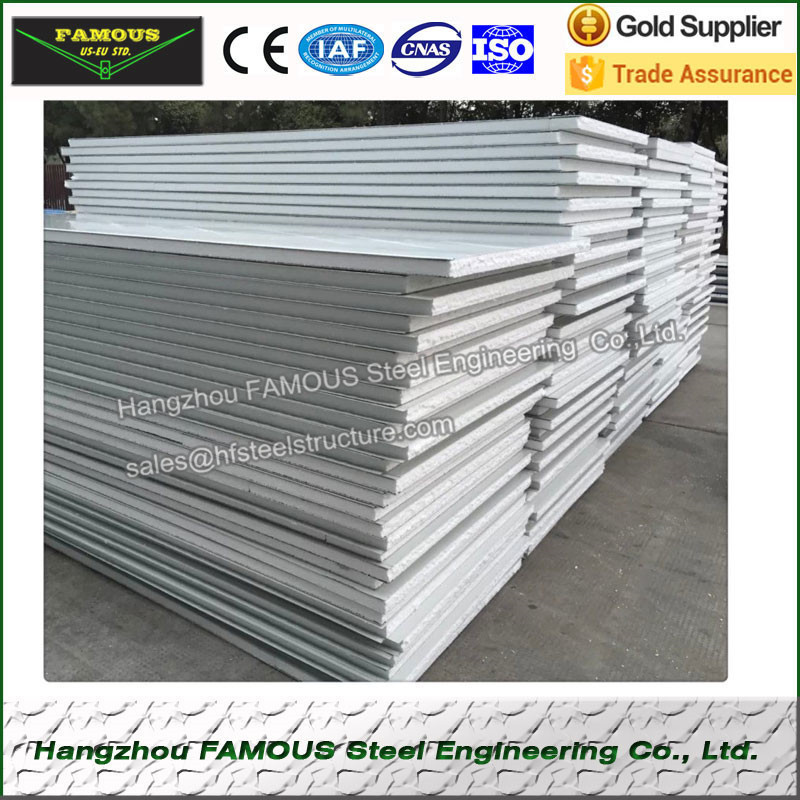 Fireproof Styrofoam/polystyrene/eps Sandwich Panel For Roofing