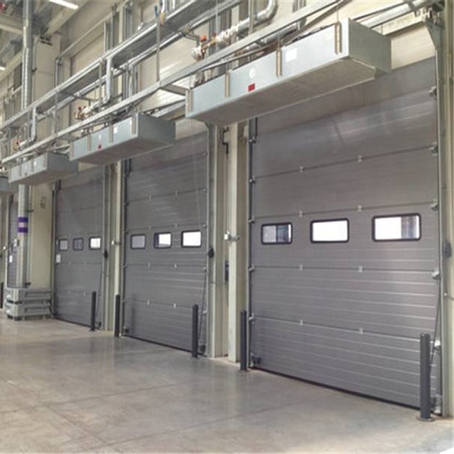 High Speed Industrial Garage Sliding Doors Lift Up Roller Shutter Insulation Door