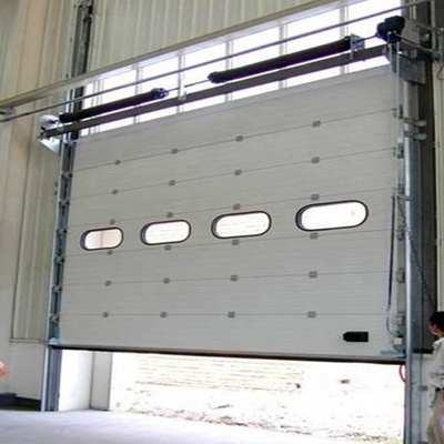 High Speed Industrial Garage Sliding Doors Lift Up Roller Shutter Insulation Door