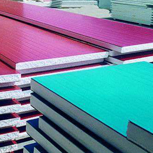 Construction Materials Color coated Galvanized Steel/wall sandwich panel/foam sandwich board