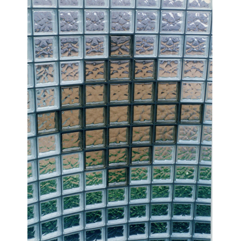 Popular Glass Bricks for Windows and Doors Building Material Construction Glass Titles Crystal Block