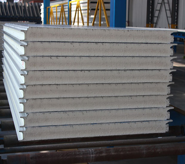 Exterior/interior wall panels sound insulation lightweight EPS sandwich wall panels for modern building