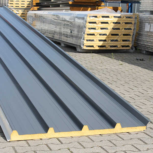 75mm PIR sandwich panels with Solar panel for Roof