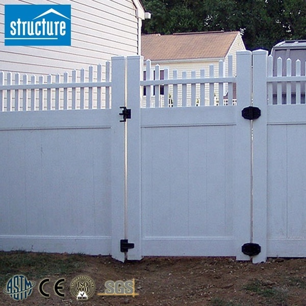 Vinyl Used Privacy Plastic Fence