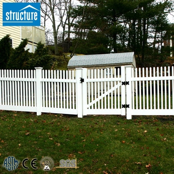 Wholesale PVC Plastic Picket Vinyl Fence Gates