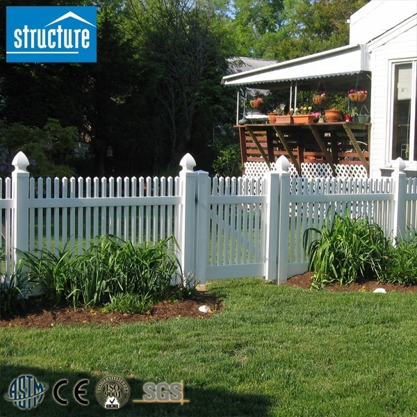 Wholesale PVC Plastic Picket Vinyl Fence Gates