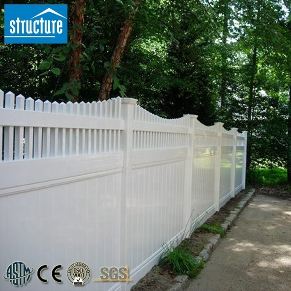 Vinyl Used Privacy Plastic Fence