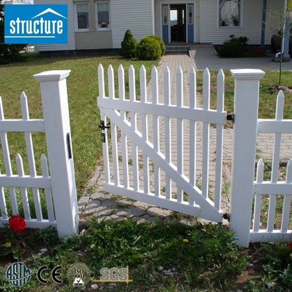 Wholesale PVC Plastic Picket Vinyl Fence Gates