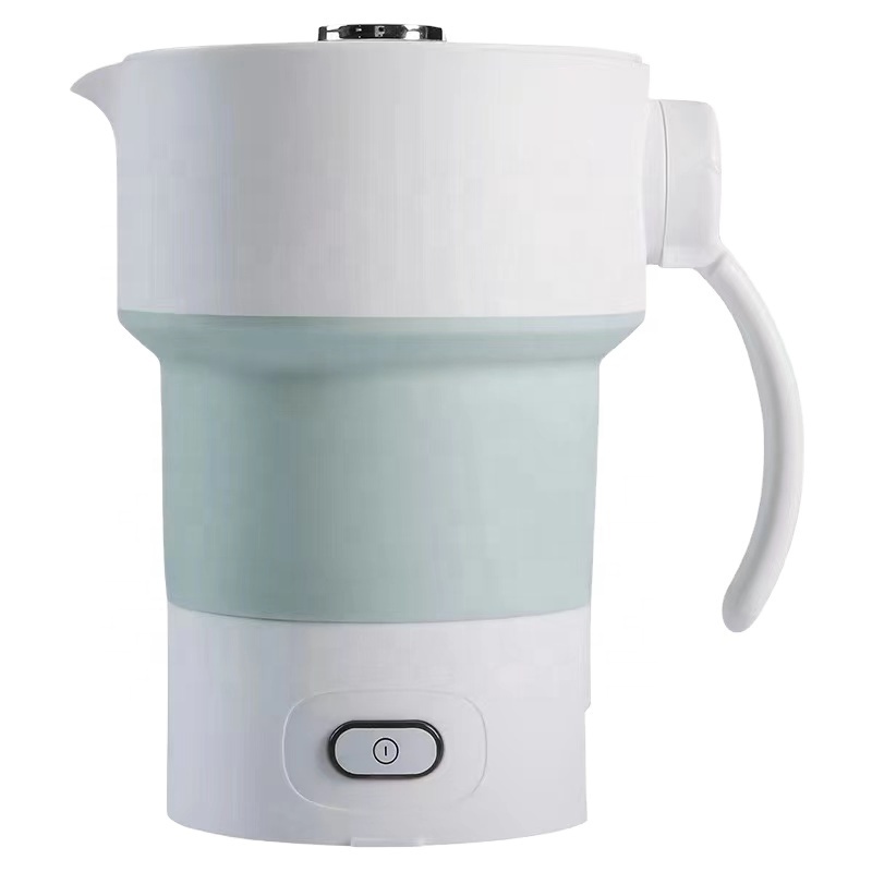 2024 Foldable Travel Electric Kettle 600ml Stainless Steel Body Cordless Automatic Fast Boiling High Quality for Home Use