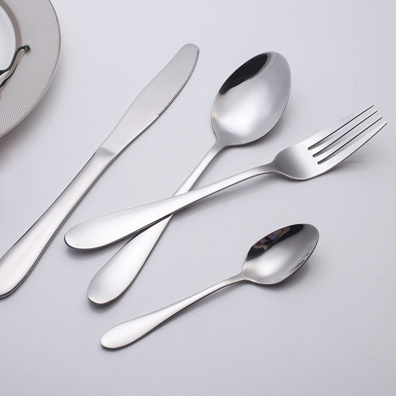 Classic cutlery stainless steel dinner set best sell spoon fork knife set