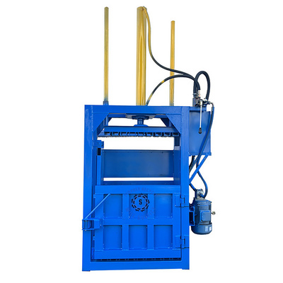 Automatic Hydraulic Vertical Used Clothes Cardboard Baling Press Machine Scrap Paper Baler