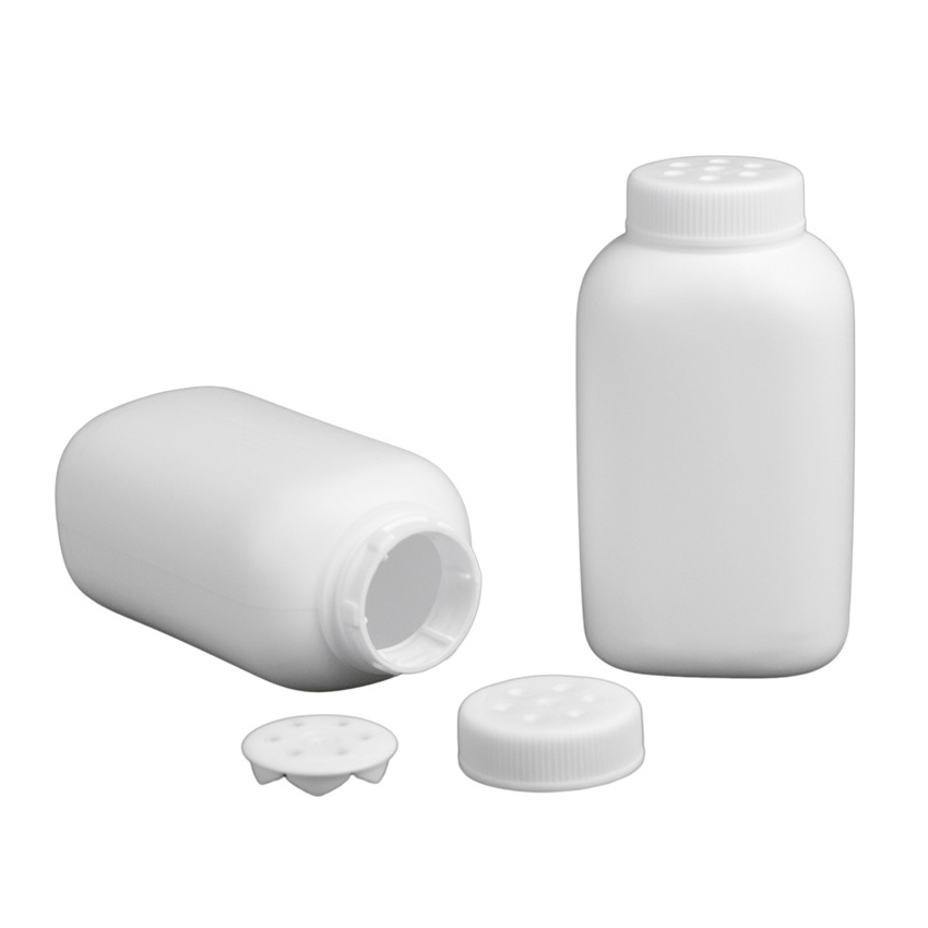 powder bottle twist cap, 80ml baby powder containers, talc powder bottle