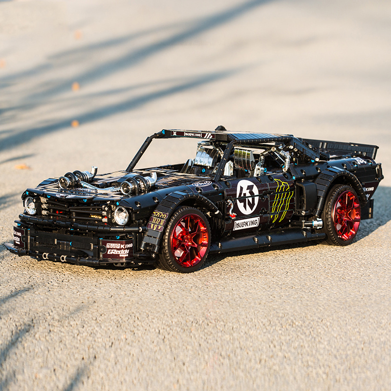 Mould King 13108d App RC Technic Motor Car Ford Hoonicorn MOC-22970 klemmbaustein spielzeug MOC Bricks baustein sets