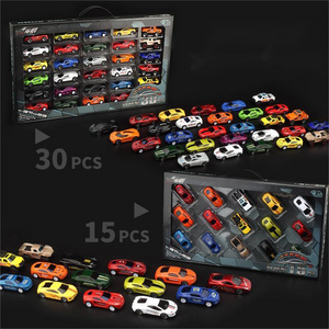 Custom Collection 1/64 Scale Mini Metal Sliding Storage Model Car Small Alloy Hotwheels Vehicle for Kids Diecast Toys