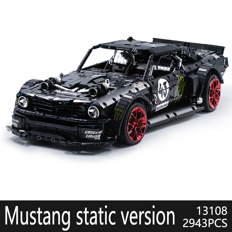 Mould King 13108d App RC Technic Motor Car Ford Hoonicorn MOC-22970 klemmbaustein spielzeug MOC Bricks baustein sets