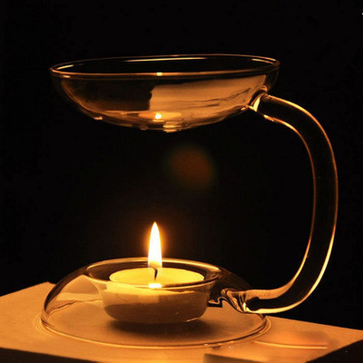 New Design Glass Oil Burner High Quality Candle Aromatherapy Oil Lamp Living Home office Room Decorations