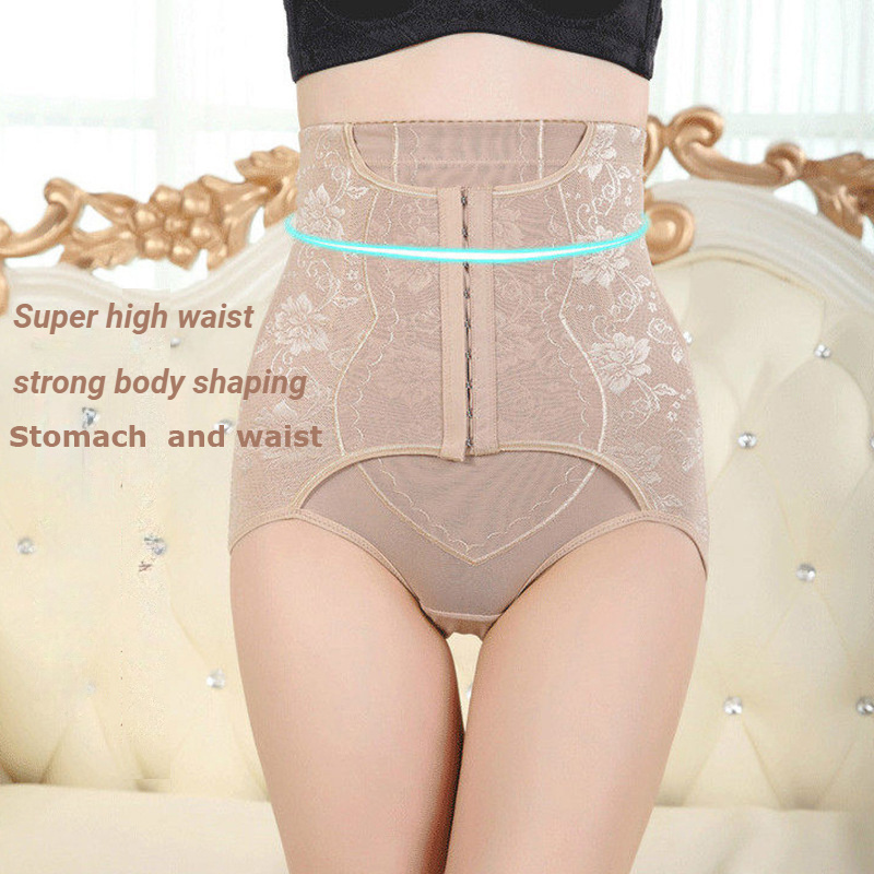 Customized Wholesale Plus Size Corset Pants Super Black Slimming Body Shaper Underwear Control Panties For Women