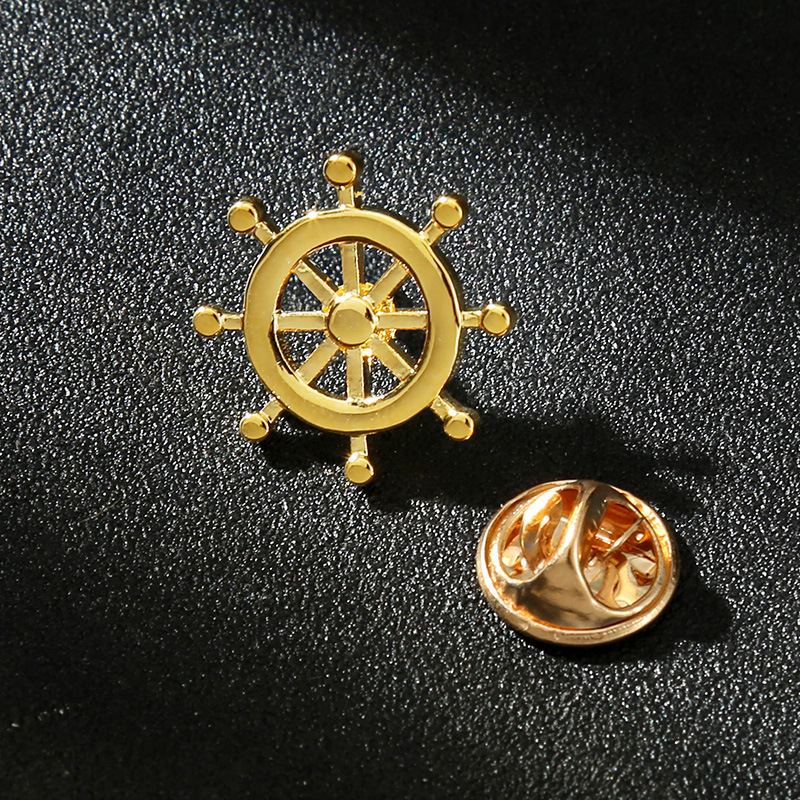 Sailing Anchor Cuff links for Men gold Tuxedo Shirt Cuff links Business Wedding cuff links