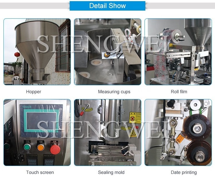 Automatic small bag Pouch Snack cashew Nuts peanut packaging machine